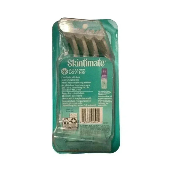 Skintimate Sensitive Skin Disposable Unscented Flex Blades 4 CT - Picture 2 of 2